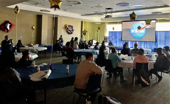 With a theme of ‘Helping Everyone Reach For The Stars’, the three-day event was a celebration of Science, Technology, Engineering, Art, and Mathematics, with opportunities to interact with NASA professionals.