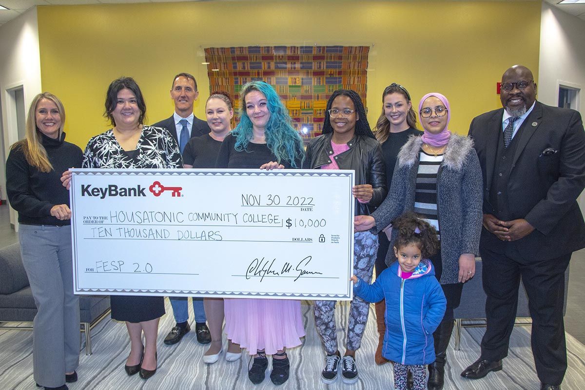 Housatonic Community College partner KeyBank provides a “Key@Work” financial wellness program for students.
